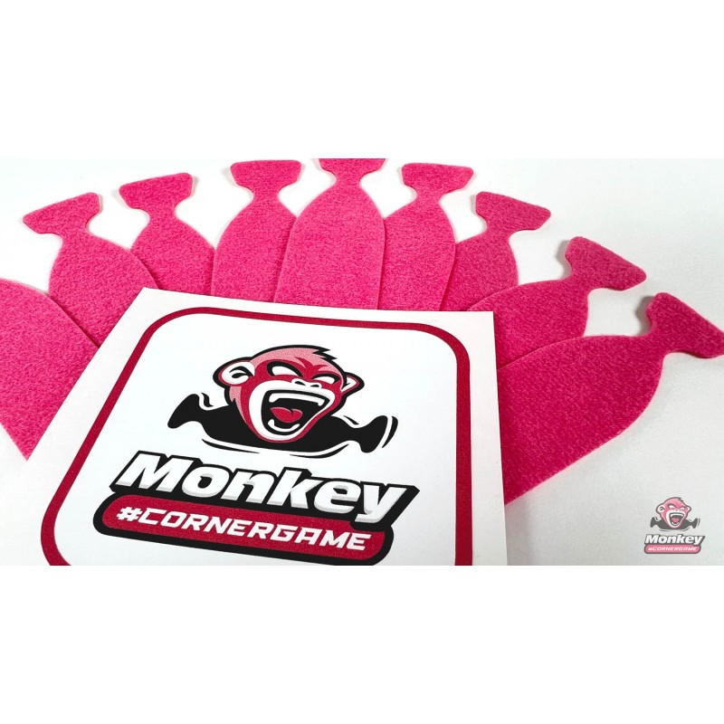 Филцова лента за ракел Monkey Strips #Cornergame, Bluе  Филцова лента за ракел Monkey Strips #Cornergame, Bluе